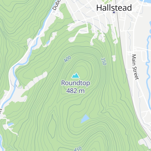 Map of Roundtop