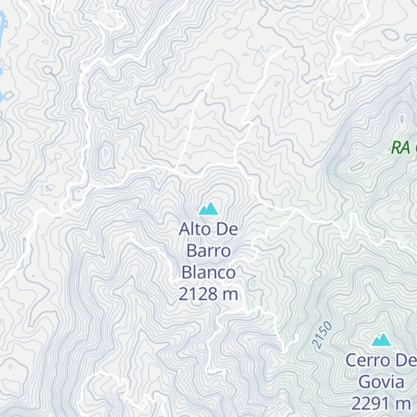 Map of Alto De Barro Blanco