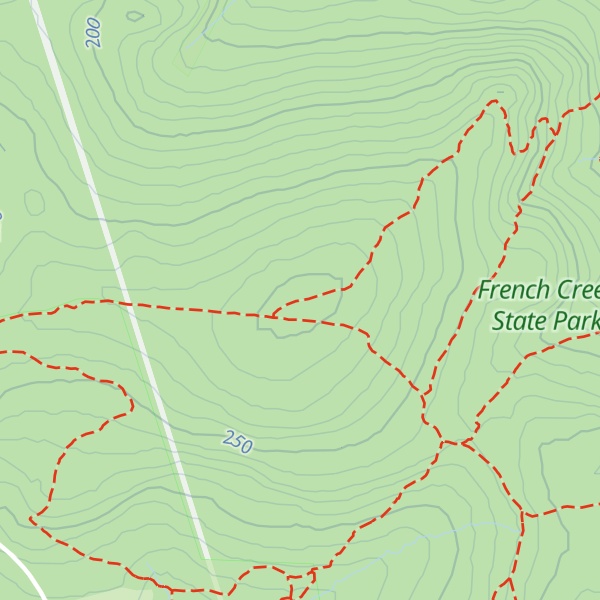 Map of Chestnut Hill