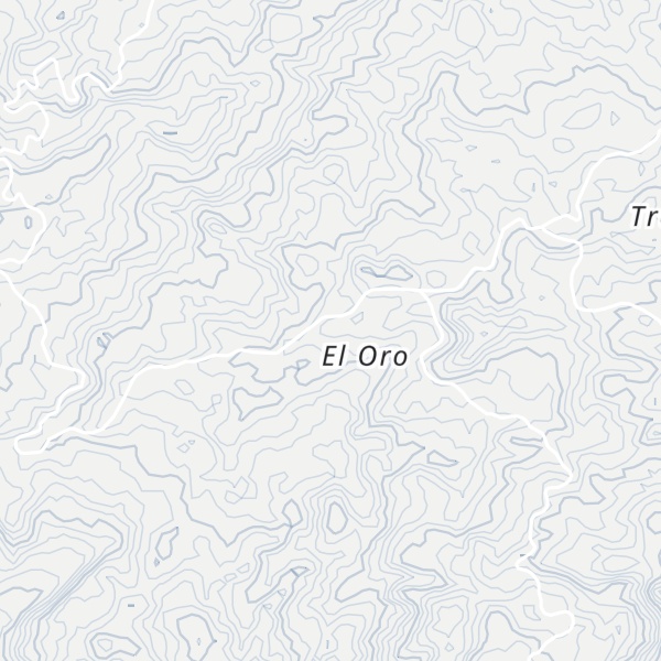 Map of Cuchilla del Oro