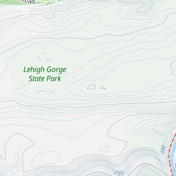 Map of Penn Haven Mountain