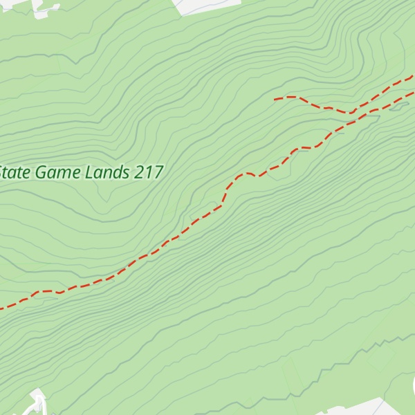 Map of Bears Rocks