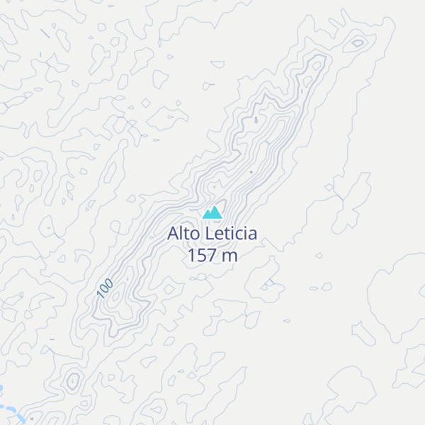 Map of Alto Leticia