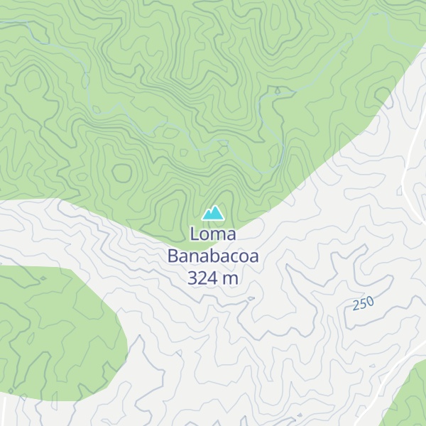 Map of Loma Banabacoa