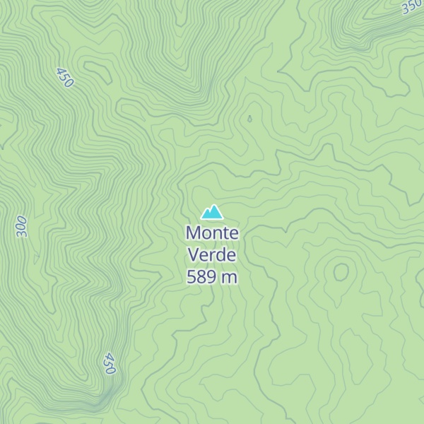 Map of Monte Verde