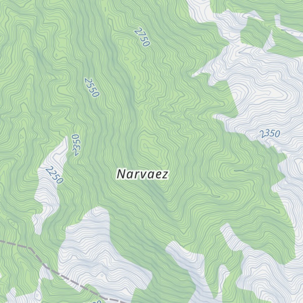 Map of Cerro de Iquira
