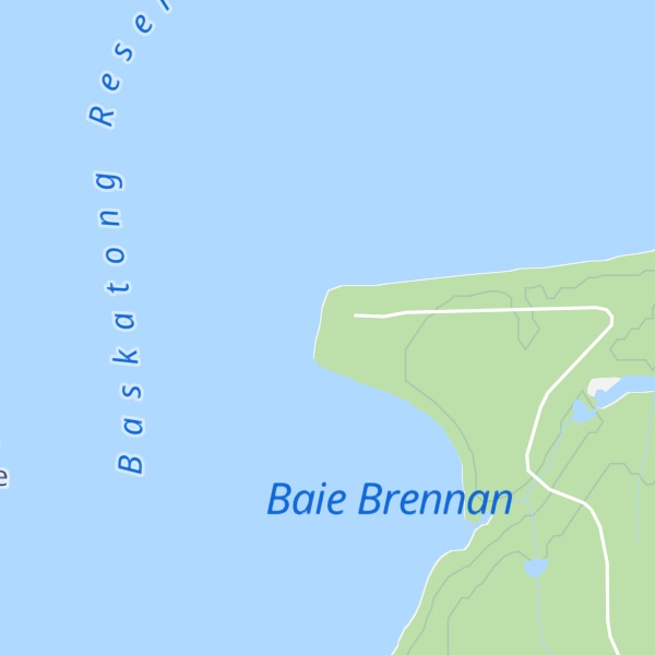 Map of Pointe du Lac à Dale