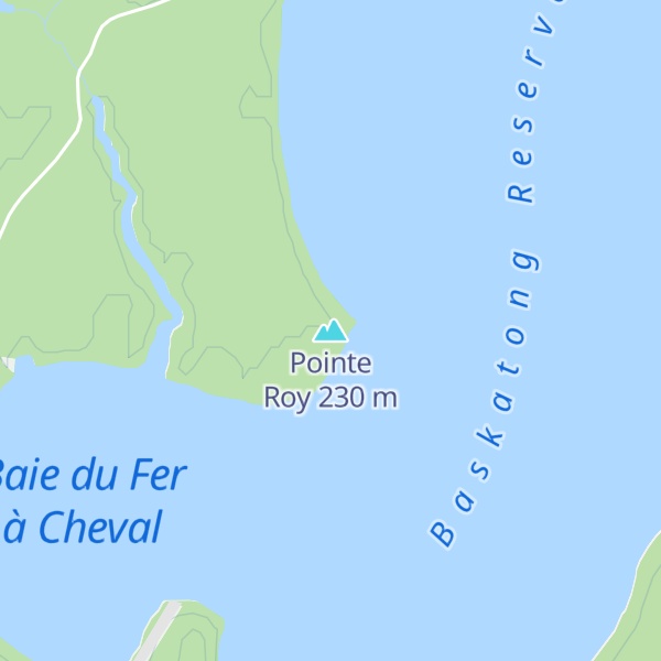 Map of Pointe Roy