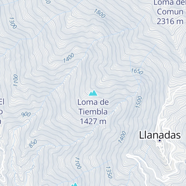 Map of Loma de Tiembla