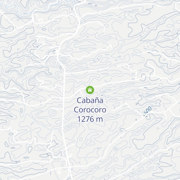 Map of Cabaña Corocoro
