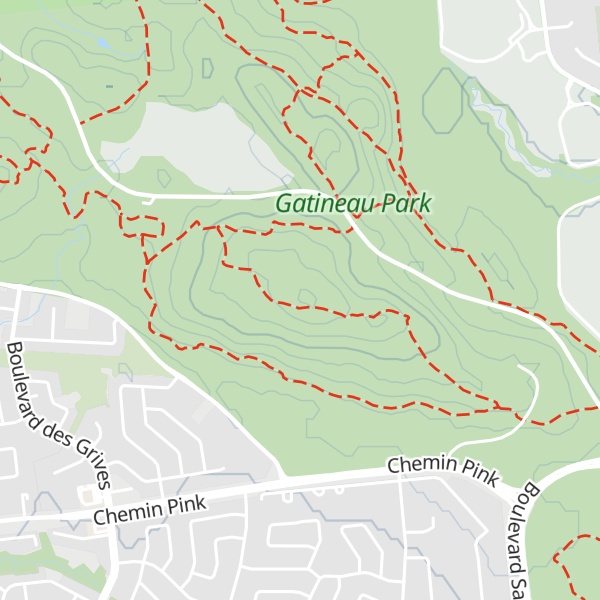 Map of Mont Bleu