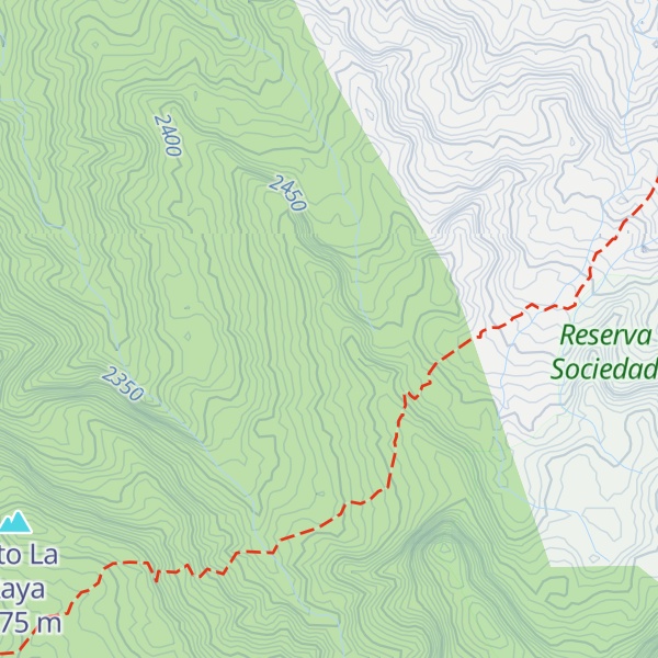Map of Alto Santa Ana