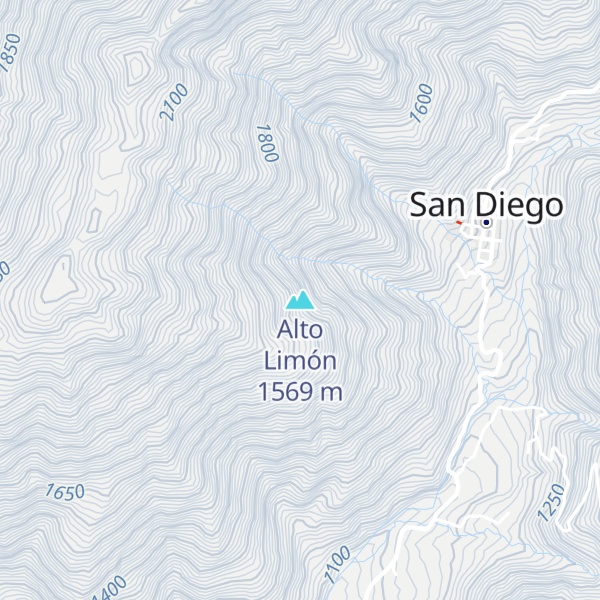 Map of Alto Limón