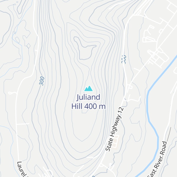 Map of Juliand Hill
