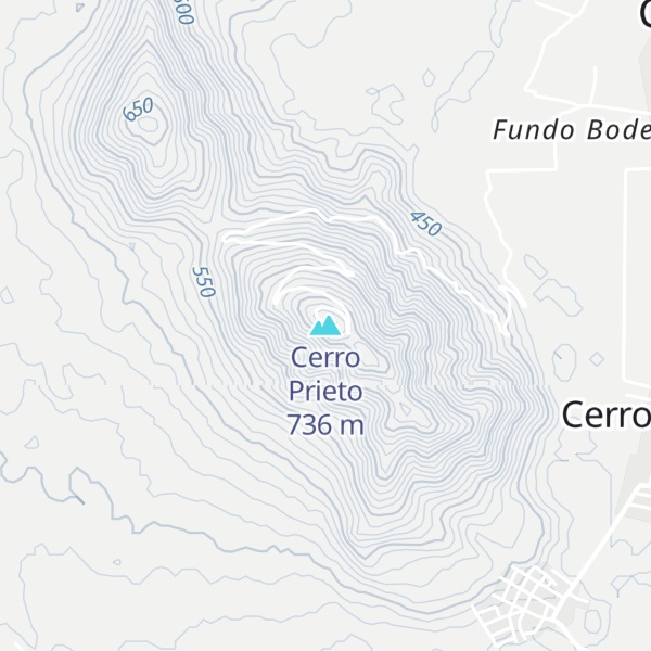 Map of Cerro Prieto