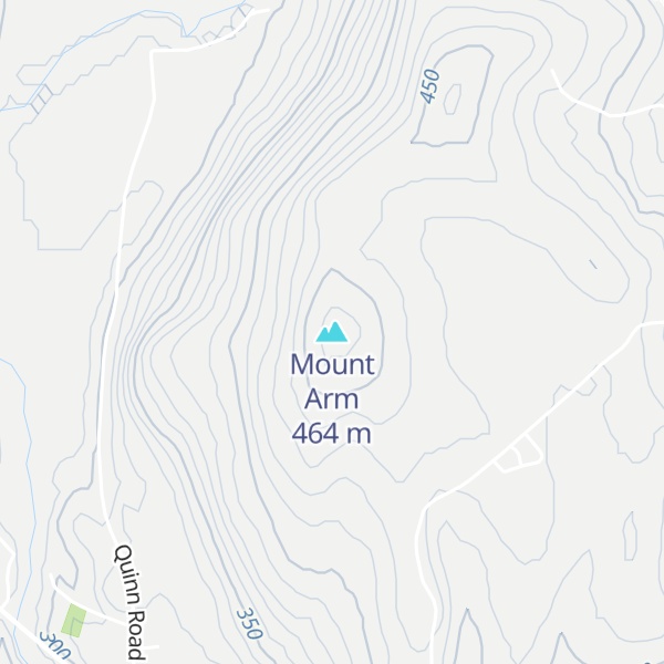 Map of Mount Arm