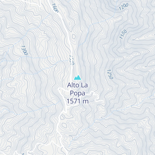 Map of Alto La Popa