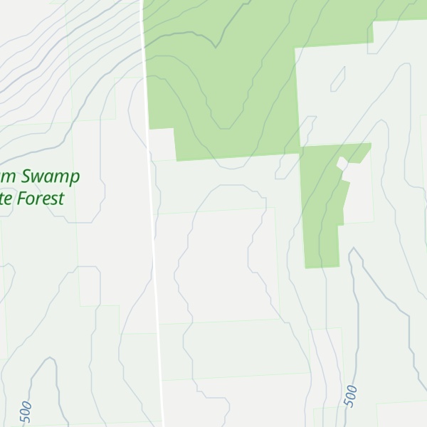 Map of Burdick Hill