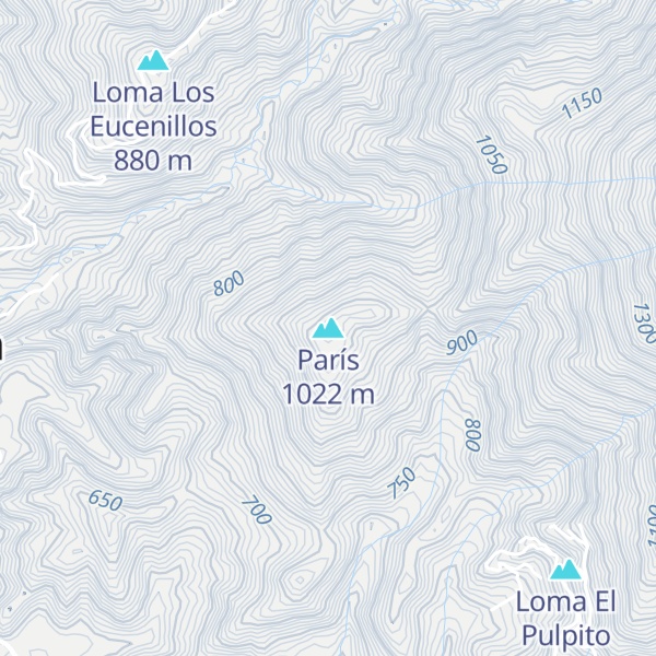 Map of París