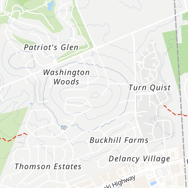 Map of Grays Hill