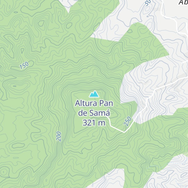 Map of Altura Pan de Samá