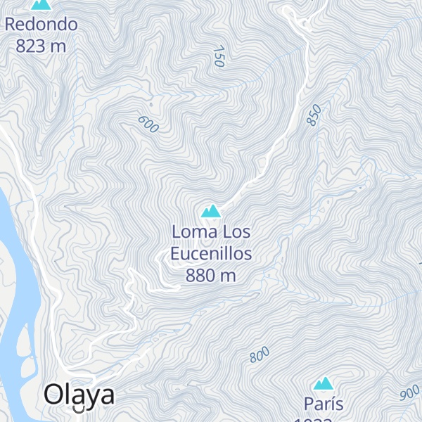 Map of Loma Los Eucenillos