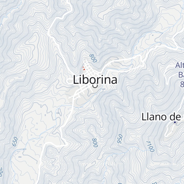 Map of Jerusalén