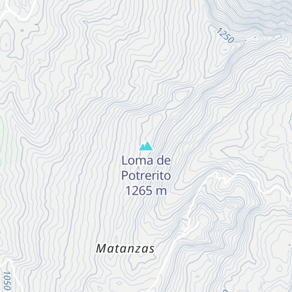 Map of Loma de Potrerito