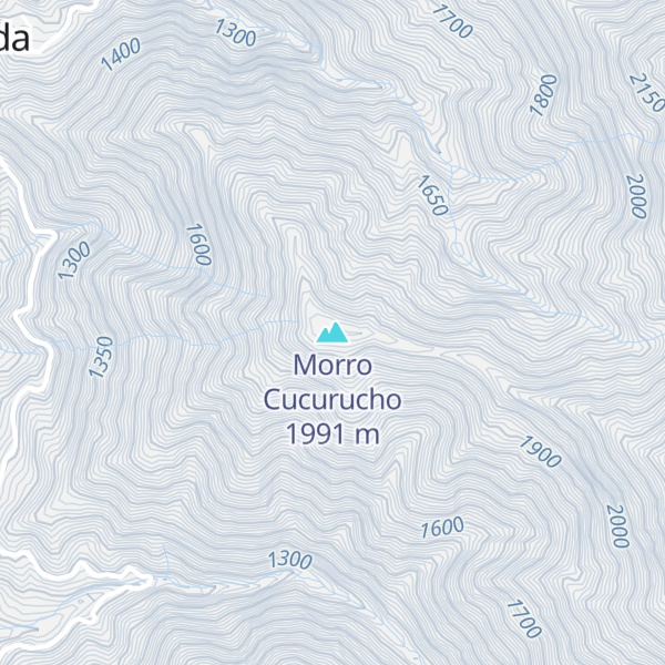 Map of Morro Cucurucho