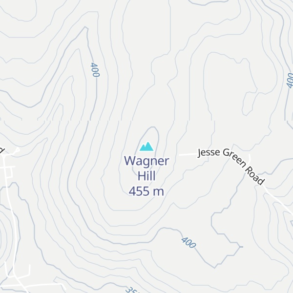 Map of Wagner Hill