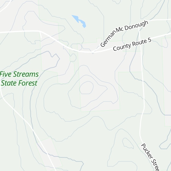 Map of Bolster Hill