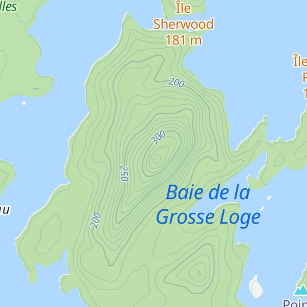 Map of La Grosse Loge