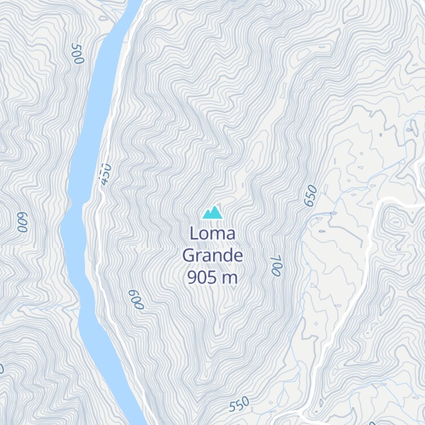 Map of Loma Grande