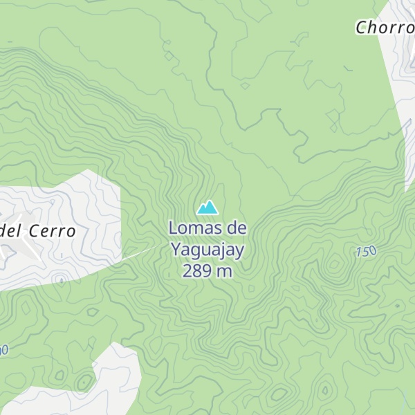 Map of Lomas de Yaguajay