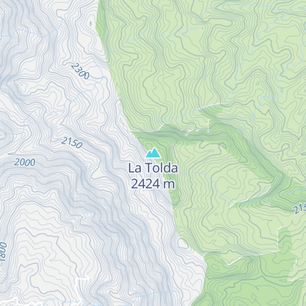 Map of La Tolda