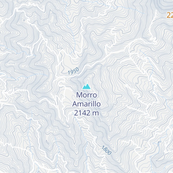 Map of Morro Amarillo