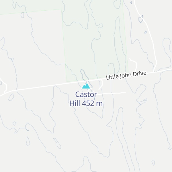 Map of Castor Hill
