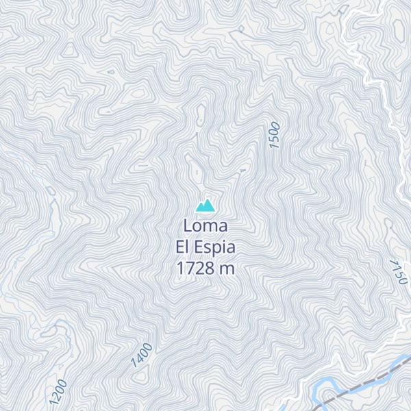 Map of Loma El Espia