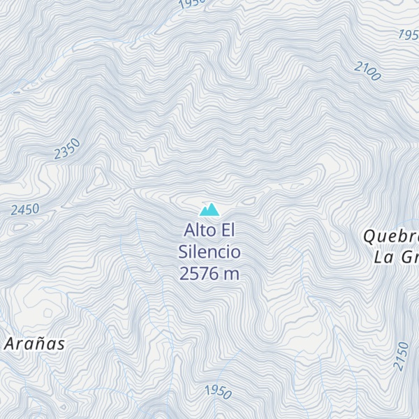 Map of Alto El Silencio