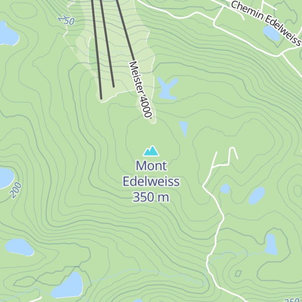 Map of Mont Edelweiss