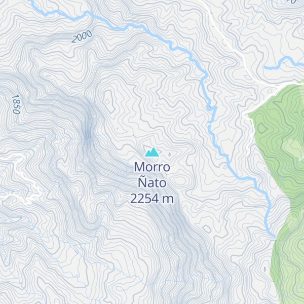 Map of Morro Ñato