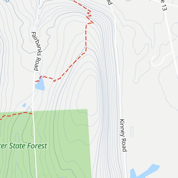 Map of Kinney Hill