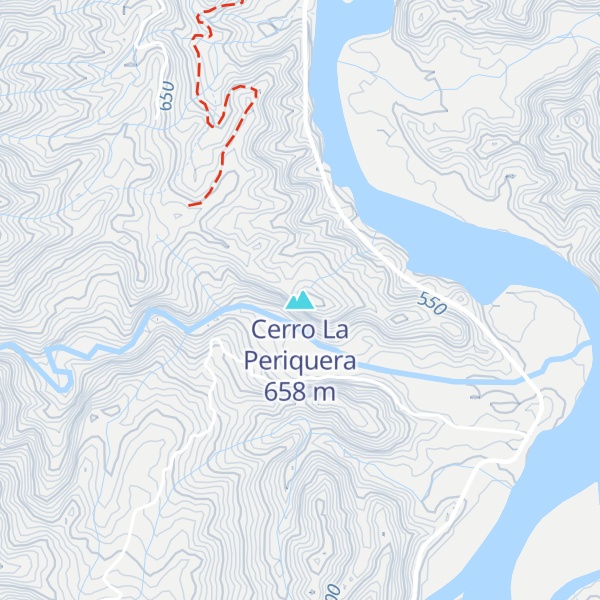 Map of Cerro La Periquera