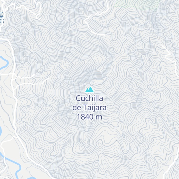 Map of Cuchilla de Taijara
