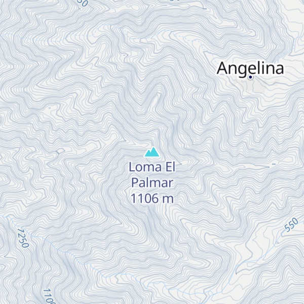 Map of Loma El Palmar