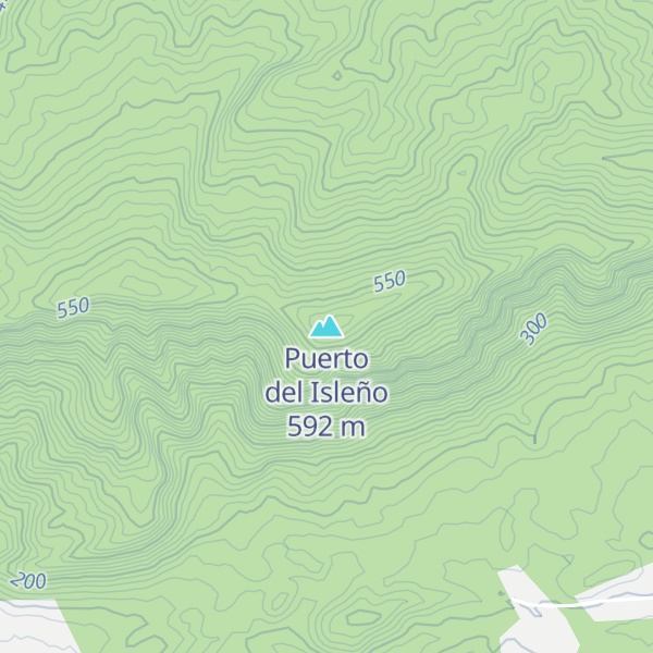 Map of Puerto del Isleño