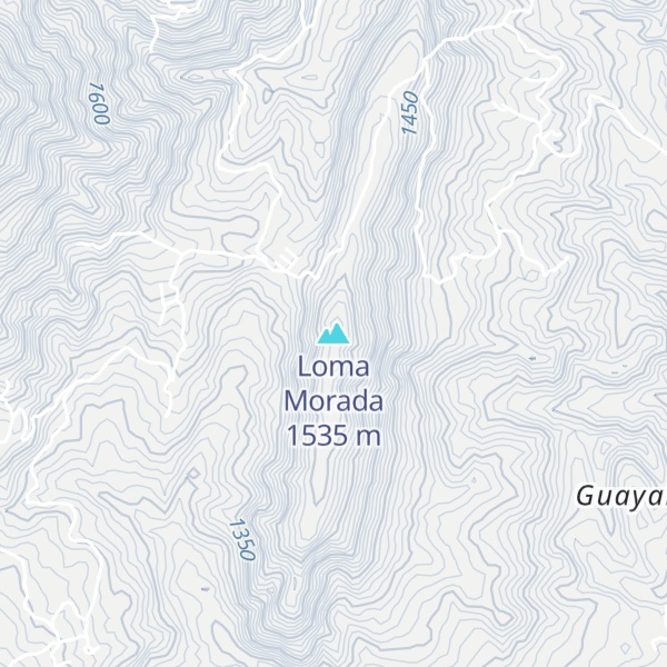 Map of Loma Morada