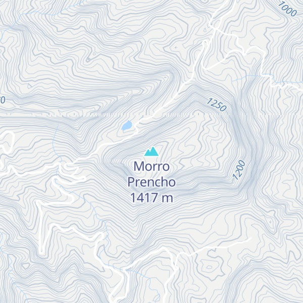 Map of Morro Prencho