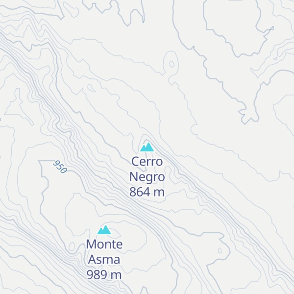 Map of Cerro Negro