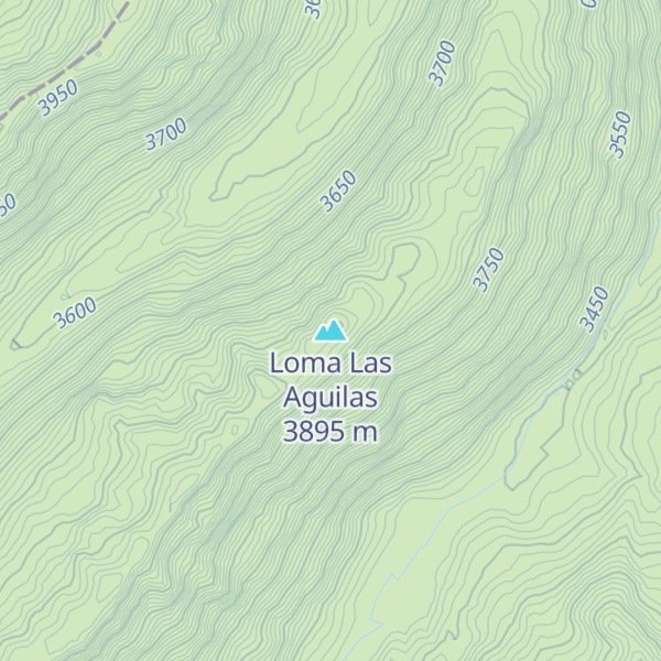 Map of Loma Las Aguilas